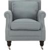 Safavieh Mercer Collection Ellen Linen Club Chair(Sky Blue)