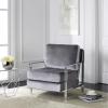 Safavieh Walden Accent Chair, Normal, Navy(Light Grey)