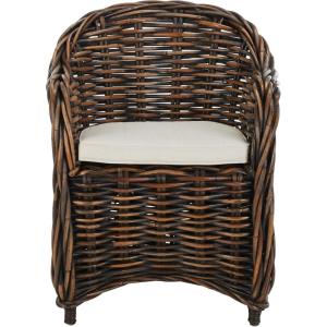 Safavieh Home Collection Nita Natural Wicker Club Chair, Standard
