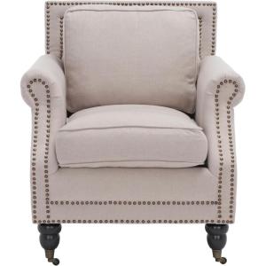 Safavieh Mercer Collection Ellen Linen Club Chair(Beige)