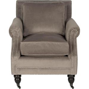 Safavieh Mercer Collection Ellen Linen Club Chair(Mushroom)