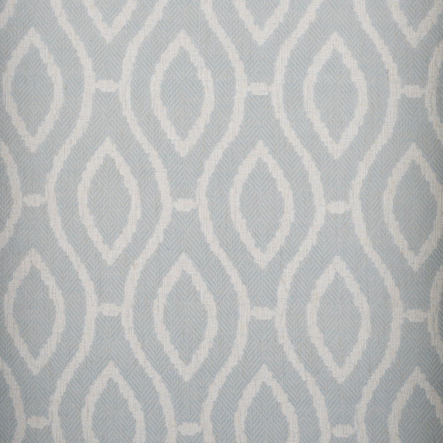 image:imageSAFAVIEH Home Collection Hazina Light Blue Geometric Ogee Club ChairLight Blue