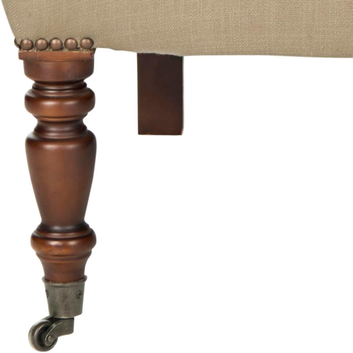 image:imageSAFAVIEH Mercer Collection Bennet Taupe Club Chair Taupe