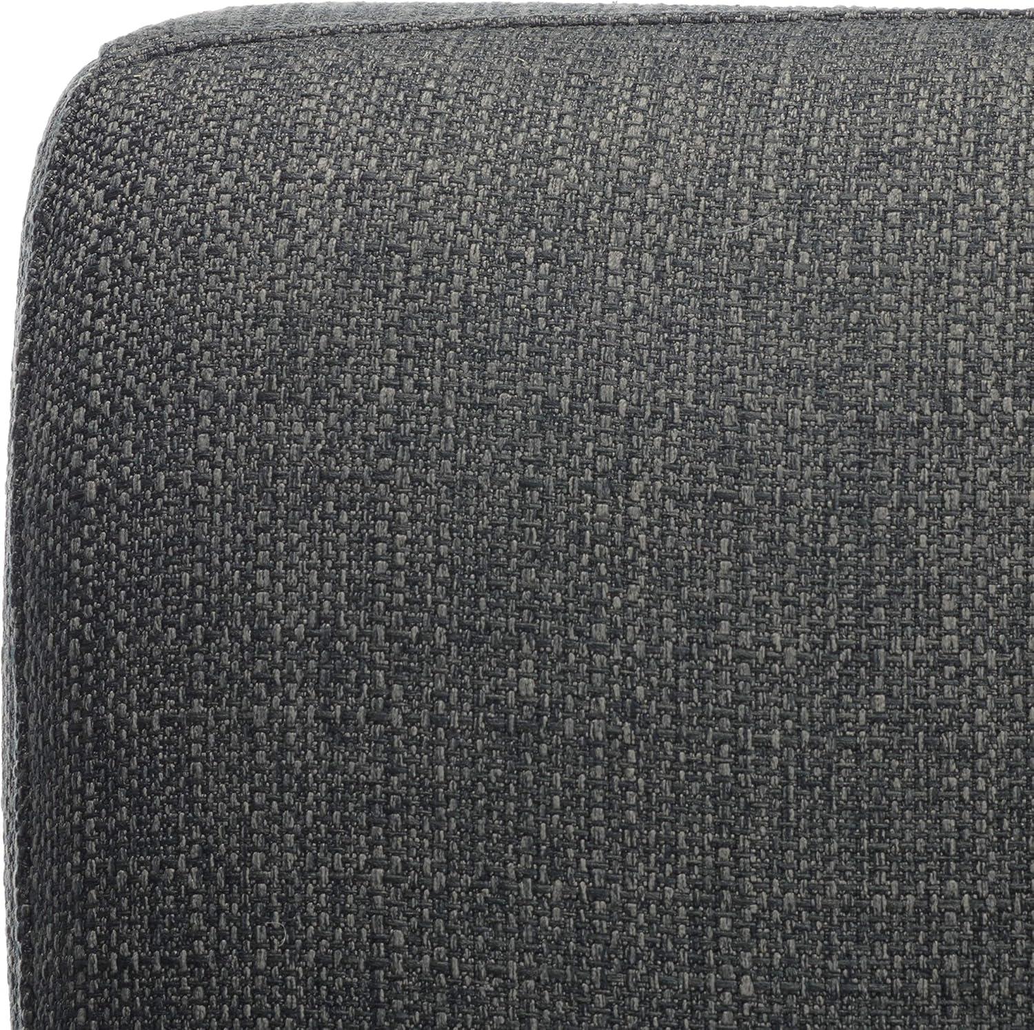 image:imageSafavieh Couture Home Opal MidCentury Slate Grey Linen Tufted Arm ChairSlate Grey