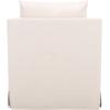 SAFAVIEH Home Collection Hadara Bone Linen Swivel Accent Club Chair (Fully Assembled)