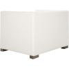 Safavieh Couture Home Beverly White Channel Tufted Club Chair