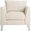 Safavieh Couture Home Criselle Modern Sand Linen Arm Chair