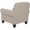 Safavieh Mercer Collection Abby Beige Linen Club Chair(Beige)