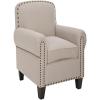 Safavieh Mercer Collection Abby Beige Linen Club Chair(Beige)