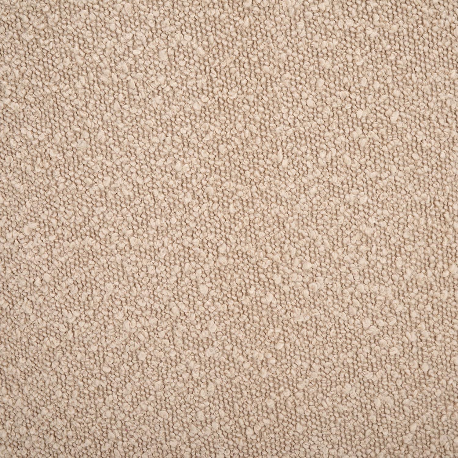 image:imageSafavieh Home Collection Kibo Modern Waterfall Cream Velvet Ottoman Fully AssembledTan