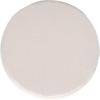 SAFAVIEH Home Collection Liesel Ivory Sherpa Wide Flared Ottoman (Fully Assembled)(Ivory)