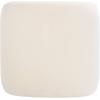 Safavieh Home Collection Kibo Modern Waterfall Cream Velvet Ottoman (Fully Assembled)(Cream)