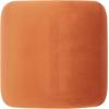 Safavieh Home Collection Kibo Modern Waterfall Cream Velvet Ottoman (Fully Assembled)(Rust)