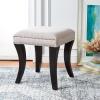 Safavieh Mercer Collection Diva Ottoman, Taupe(Taupe)
