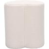 SAFAVIEH Home Collection Milena Ivory Sherpa Heart-Shaped Ottoman (Fully Assembled)(Ivory)