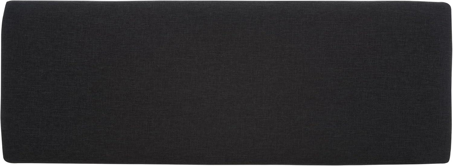 image:imageSAFAVIEH Home Collection Milligan BlackBlack Open Shelf Bench with CushionBlackBlack