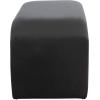 SAFAVIEH Home Collection – Tenko Emerald Green Curved Upholstered Accent Bench, Modern Minimalist Seating for Bedroom, Entryway or Living Room (BCH1300D)(Black)