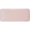 SAFAVIEH Home Collection – Tenko Emerald Green Curved Upholstered Accent Bench, Modern Minimalist Seating for Bedroom, Entryway or Living Room (BCH1300D)(Light Pink)