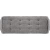 SAFAVIEH Home Collection Everdeen Glam Light Grey Velvet/Gold Pillow Top Tufted Bench(Charcoal/Gold)