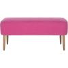 Safavieh Mercer Collection Levi Grey Mid-Century Bench(Berry)