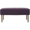 Safavieh Mercer Collection Levi Grey Mid-Century Bench(Plum)
