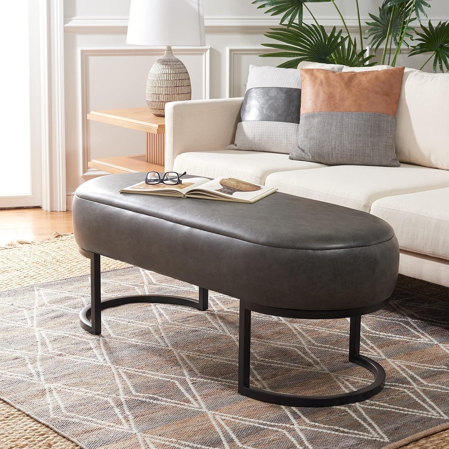image:imageSafavieh Home Collection BCH6403 Bench Grey