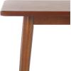 SAFAVIEH Home Collection – Florent Rectangular Bench, Walnut Brown Finish Seating (BCH1400A)(Walnut)
