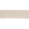 SAFAVIEH Home Collection Emric Cream Linen & Black Solid Wood Bench(Cream/Black)