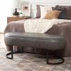 Safavieh Home Collection BCH6403 Bench, Grey