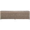 SAFAVIEH Home Collection – Caius Natural Wicker Storage Bench, Rustic Rattan Bench with Hinged Lid for Bedroom or Entryway, Fully Assembled (SEA7017A)