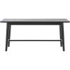 SAFAVIEH Home Collection – Florent Rectangular Bench, Walnut Brown Finish Seating (BCH1400A)(Black)