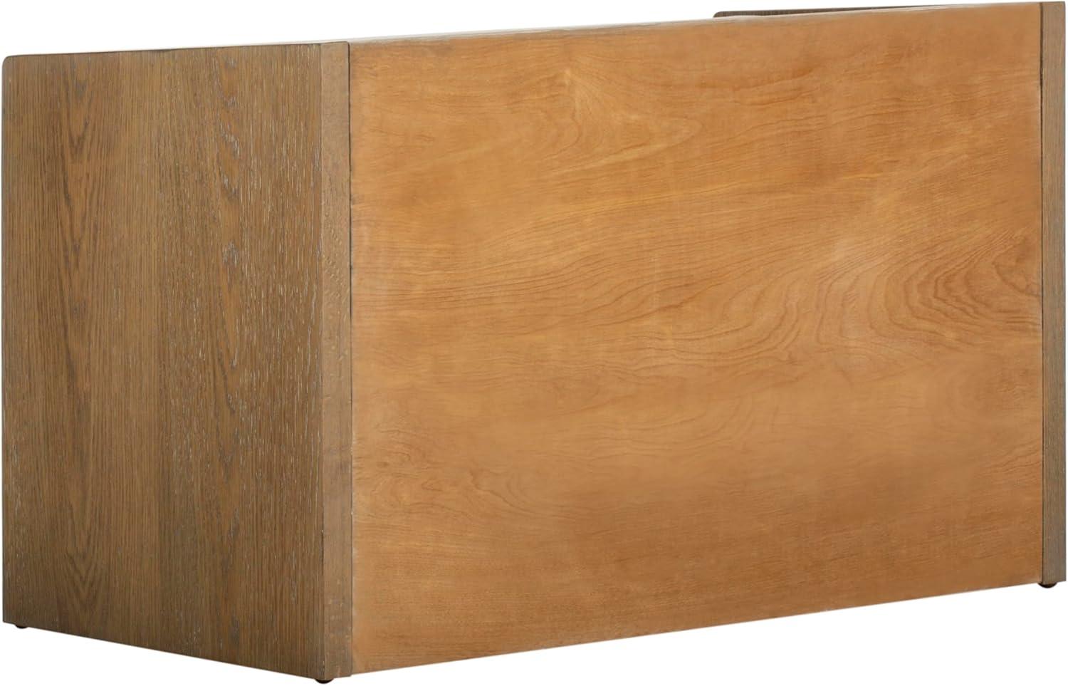 image:imageSafavieh Home Percy 31inch Rustic Oak and Beige Storage BenchRustic Oak Beige
