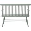 SAFAVIEH Home Collection – Eton Sage Green Solid Wood Bench, Farmhouse Spindle Back Indoor Seating for Entryway or Dining (BCH3300A)(Sage)