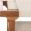 SAFAVIEH Home Collection – Munich Boho Bench, Natural & Black Woven Seat with Brown Solid Wood Frame and Lower Shelf (BCH3703A)(Beige Black/Natural)