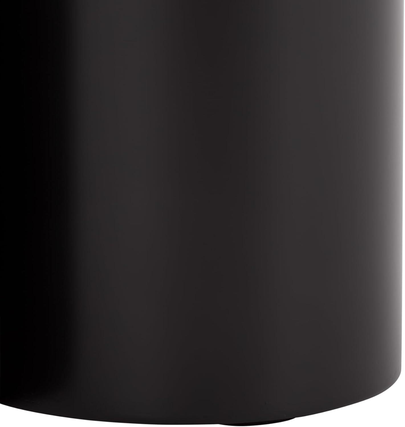 image:imageSAFAVIEH Home Collection Bastien Ivory Sculptural Accent Table Modern Floral Silhouette Fully Assembled ACC2331ABlack