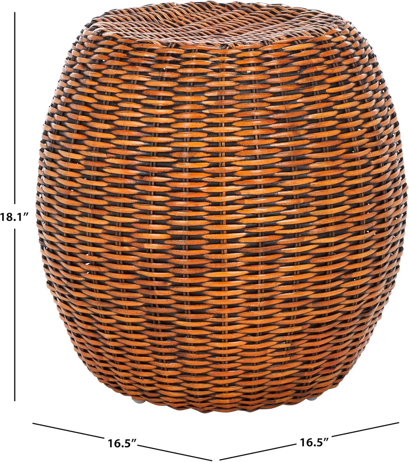 image:imageSAFAVIEH Home Collection Remi Brown End TableBrown Multi