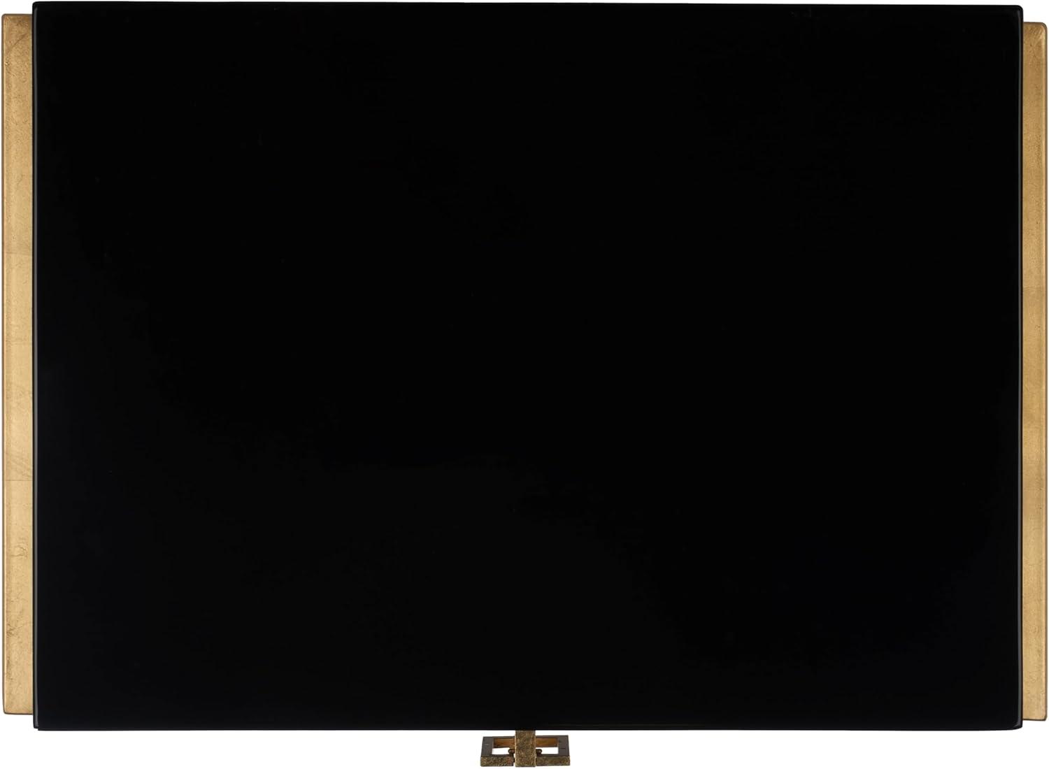 image:imageSafavieh Couture Collection Abele Black Lacquer Side TableBlack