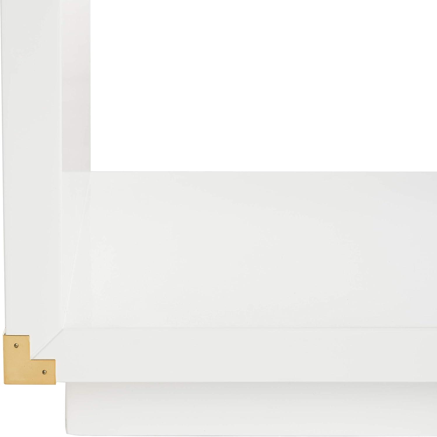 image:imageSafavieh Couture Collection Lella White Lacquer Side TableWhite