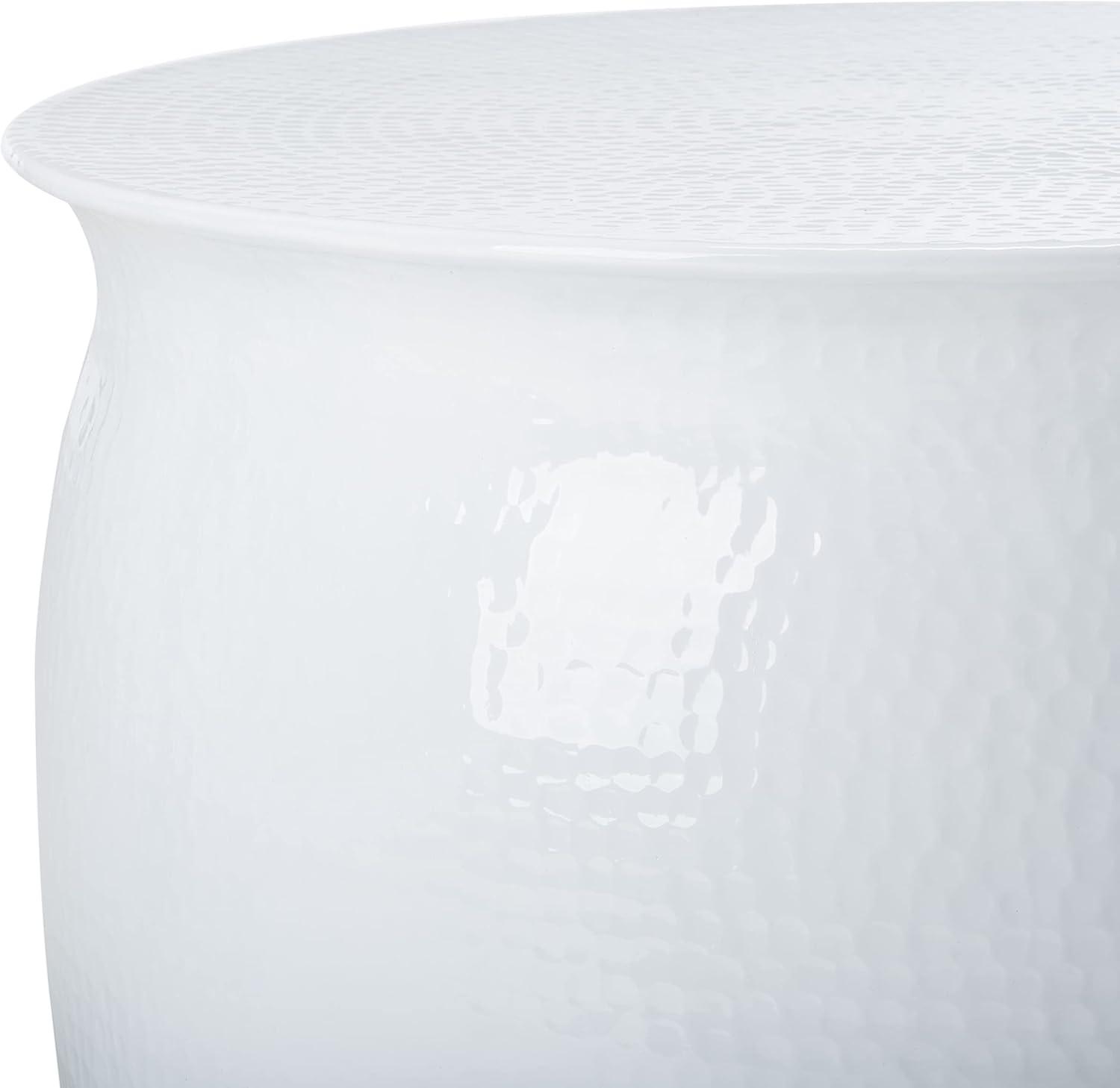 image:imageSafavieh Home Collection Aztec Silver End TableWhite