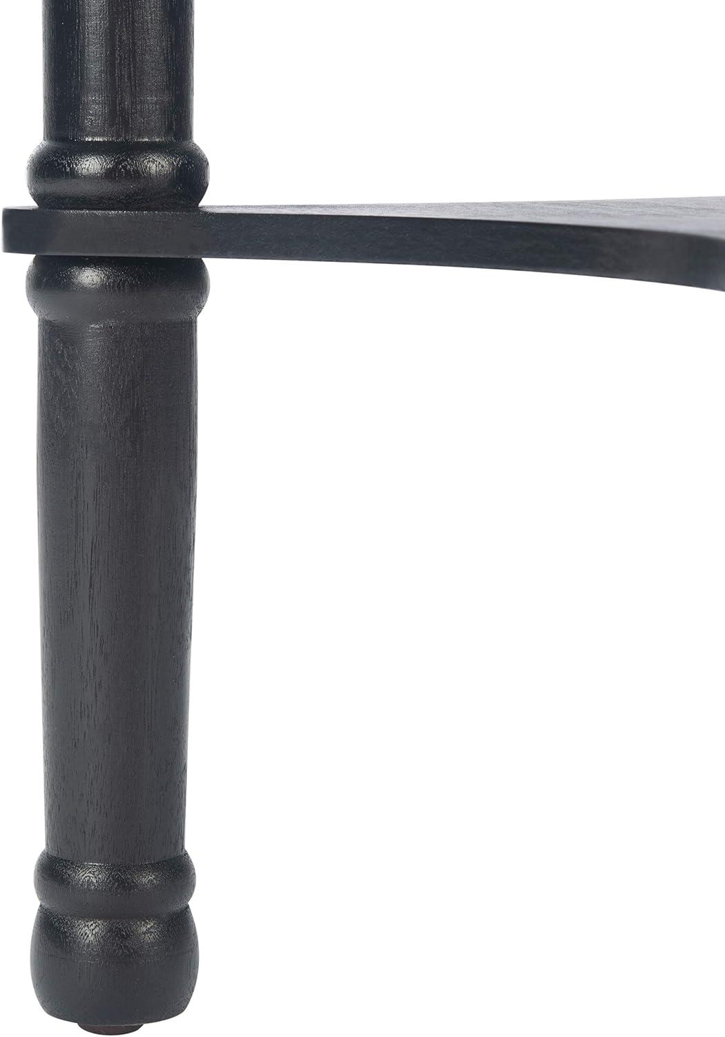image:imageSafavieh Home Collection Tinsley Greige Bottom Shelf Round Accent Table ACC5717A 158 W x 158 L x 26 HBlack