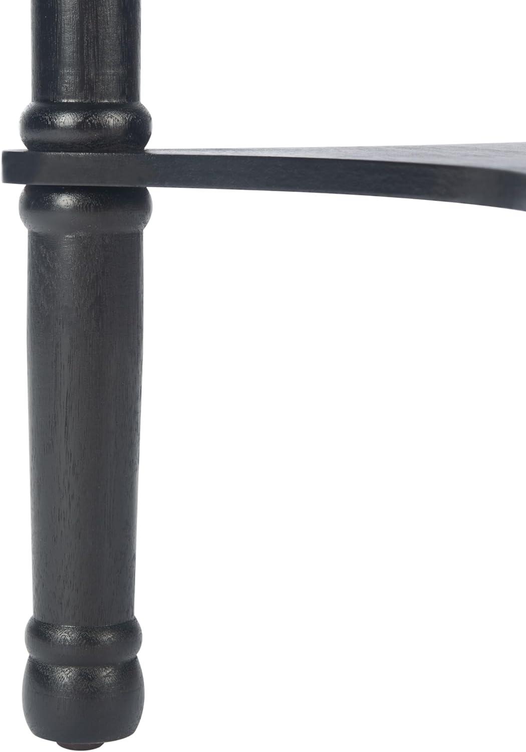 image:imageSafavieh Home Collection Tinsley Greige Bottom Shelf Round Accent Table ACC5717A 158 W x 158 L x 26 HBlack