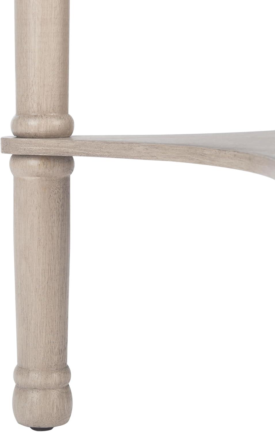 image:imageSafavieh Home Collection Tinsley Greige Bottom Shelf Round Accent Table ACC5717A 158 W x 158 L x 26 HGreige