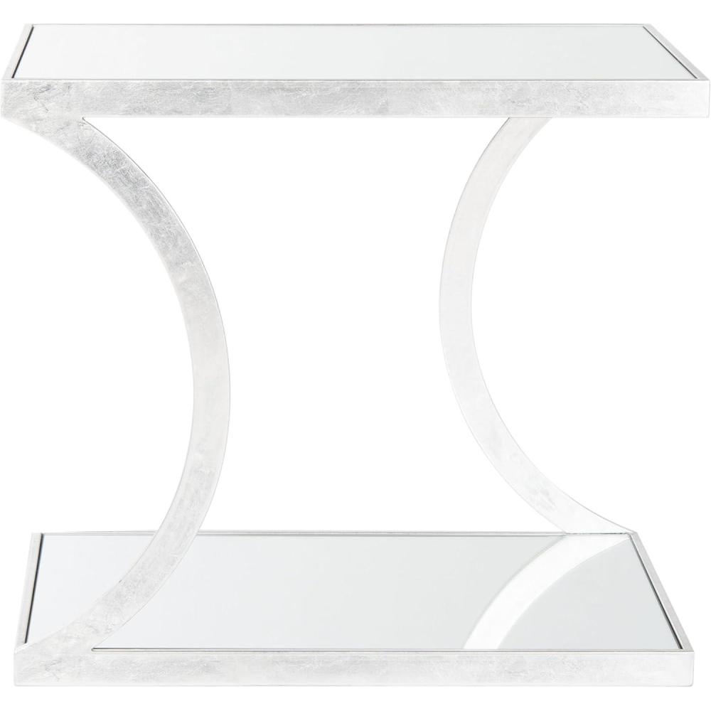 image:imageSAFAVIEH Home Collection Sullivan Silver Accent TableSilver Mirror