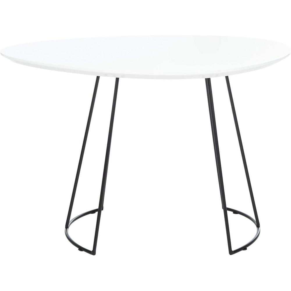 image:imageSafavieh Home Brooks Modern Faux Dark Grey Stone and Black Side TableWhite Black