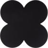 SAFAVIEH Home Collection – Bastien Ivory Sculptural Accent Table, Modern Floral Silhouette, Fully Assembled (ACC2331A)(Black)