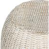SAFAVIEH Home Collection Remi Brown End Table(Antique / Grey)