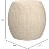 SAFAVIEH Home Collection Remi Brown End Table(White Washed)