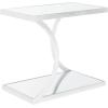 SAFAVIEH Home Collection Sullivan Silver Accent Table(Silver / Mirror)
