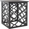 Safavieh American Homes Collection Lonny Distressed White End Table(Black)