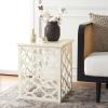 Safavieh American Homes Collection Lonny Distressed White End Table(Distressed / White)